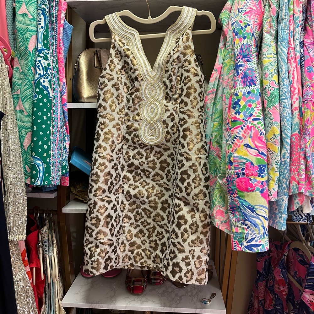 Leopard Lilly dress size 2